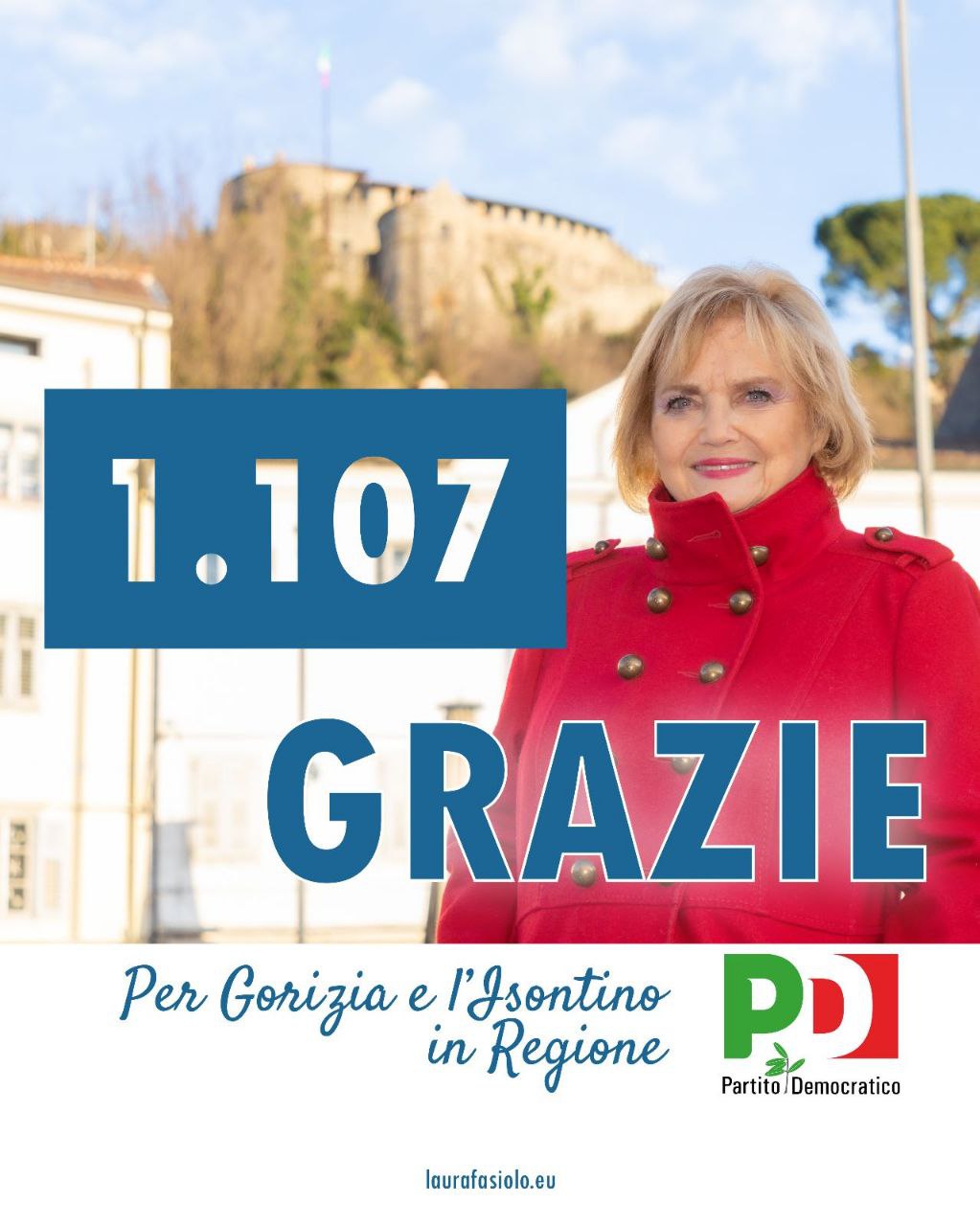 Eletta nel Consiglio regionale del Friuli Venezia Giulia!